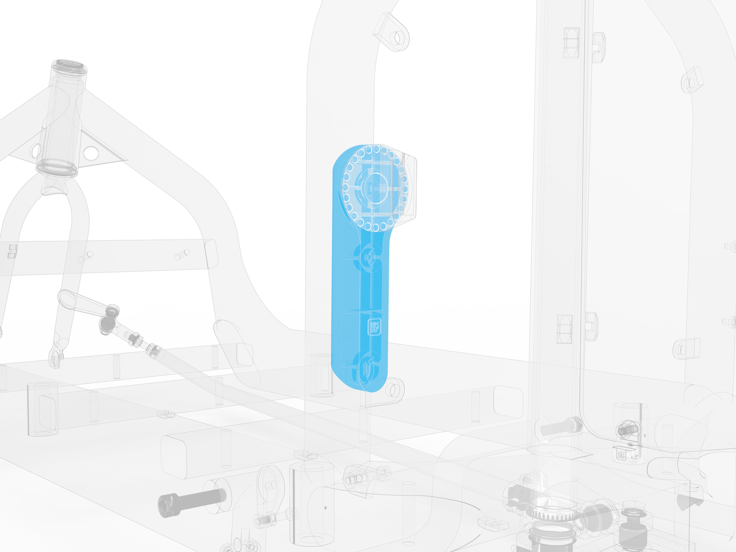 Lock base adapter for Kryptonite with Bullitt