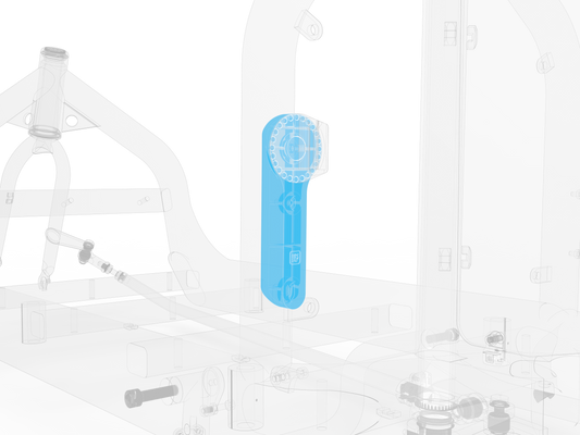 Lock base adapter for Kryptonite with Bullitt