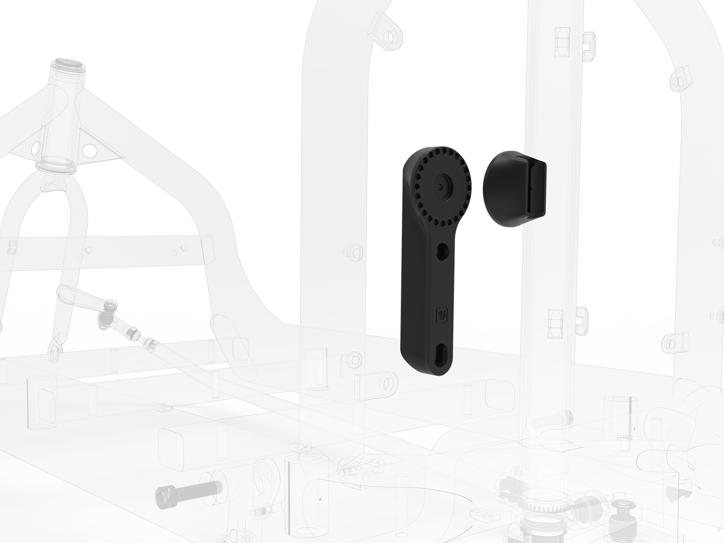 Lock base adapter for Kryptonite with Bullitt