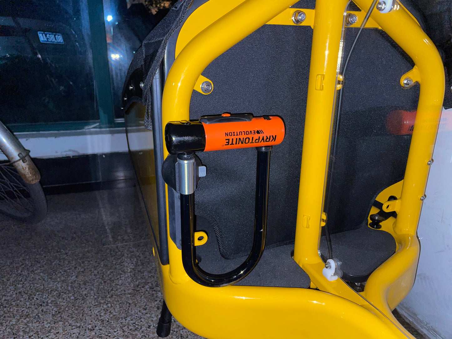 Lock base adapter for Kryptonite with Bullitt